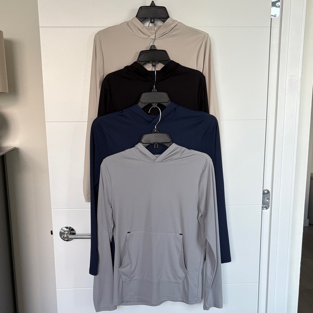 Tek Gear Long Sleeve Hooded T-shirts